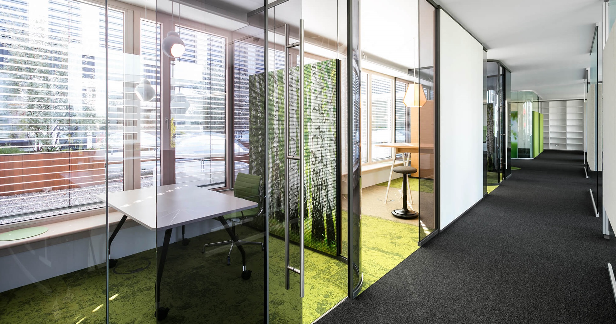 Büros als wohnliche und innovative Arbeitsräume