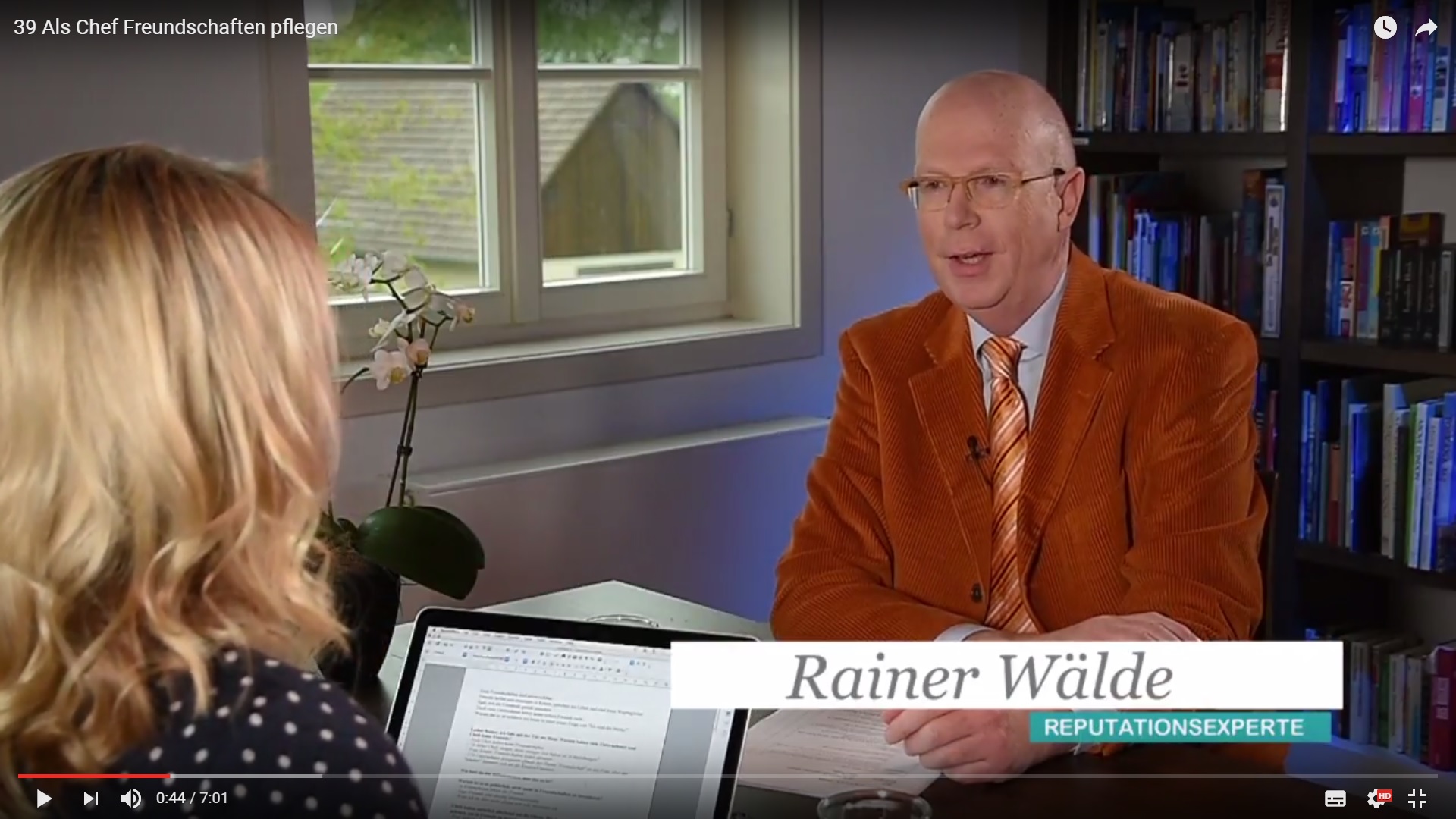 Business TV: Als Chef Freundschaften pflegen