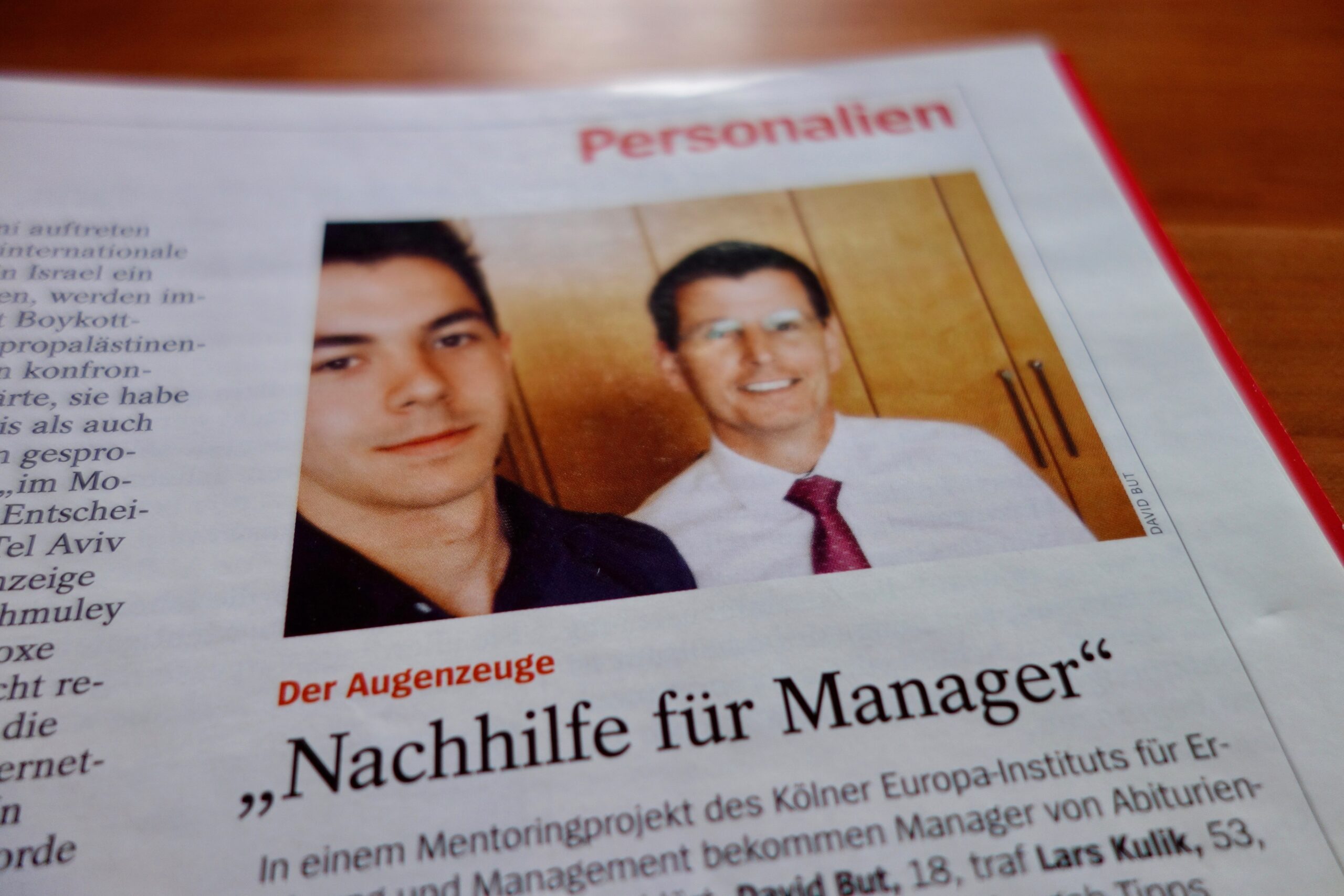 Digitale Nachhilfe für Chefs: Schüler beraten Unternehmer